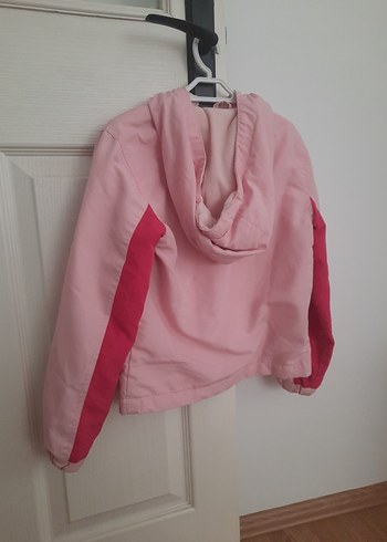 Kız Çocuk Pembe Fermuarlı Ceket - Görsel 5