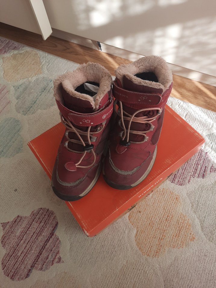 HammerJack Kız Çocuk Kırmızı Rubber Botlar - Görsel 5