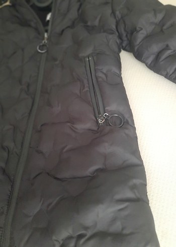 Lela kids kız çocuk Kapüşonlu Kürklü Kışlık Mont - Görsel 6