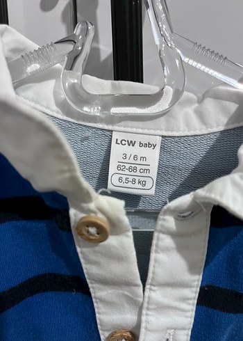 Erkek bebek Gömlek Detaylı Sweatshirt - Görsel 3