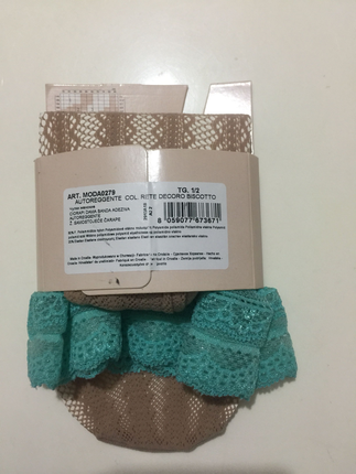 Yeni Calzedonia jartiyer çorabı