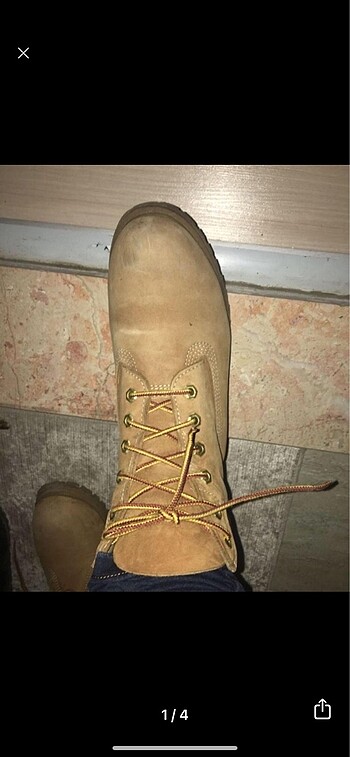 Orjinal timberland bot