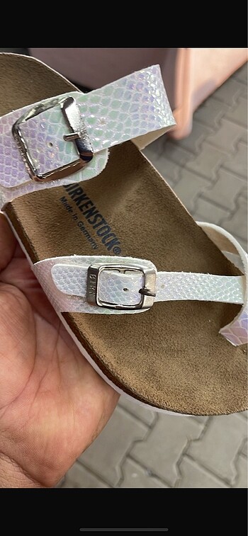 39 Beden beyaz Renk BIRKENSTOCK MAYARE ORJİNAL TERLİK