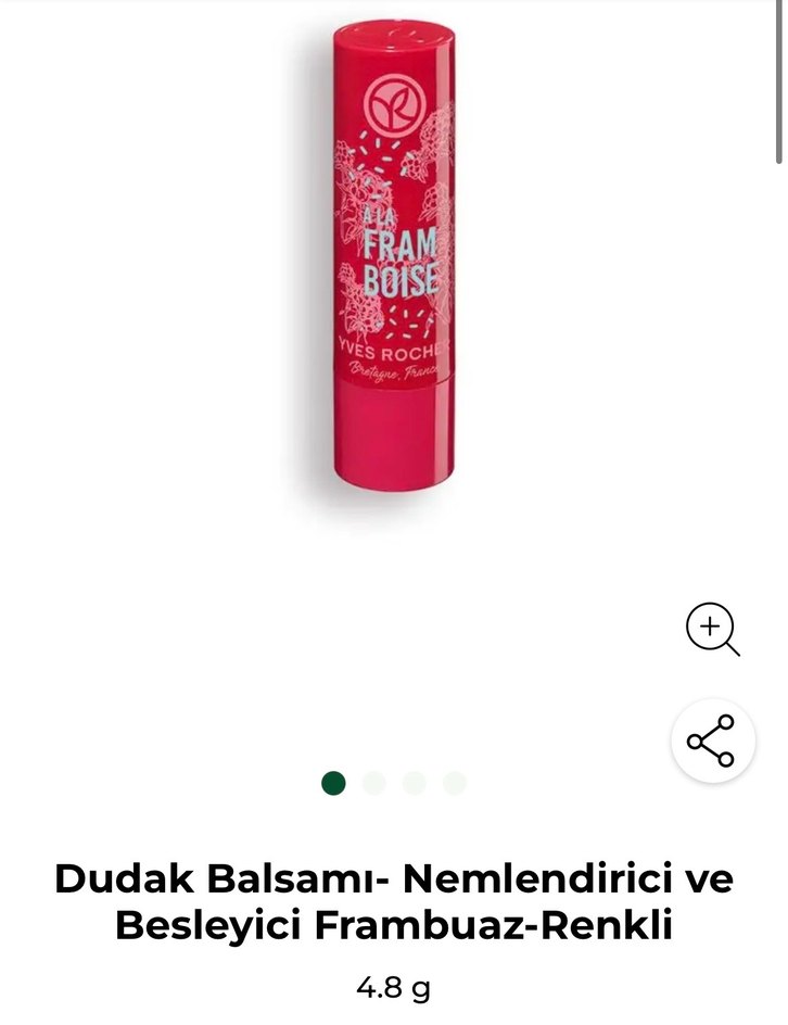 Yves Rocher Frambuaz Dudak Balmı - Görsel 3