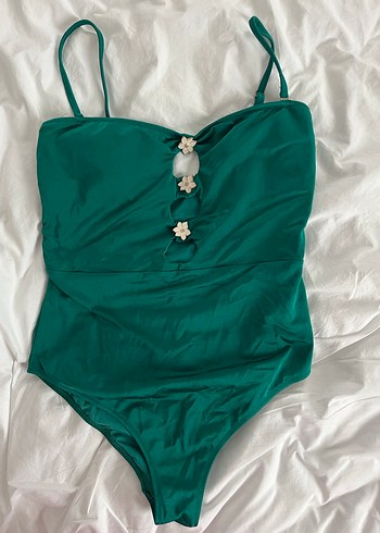 Trendyolmilla Çiçek Aksesuarlı Mayo - Görsel 3