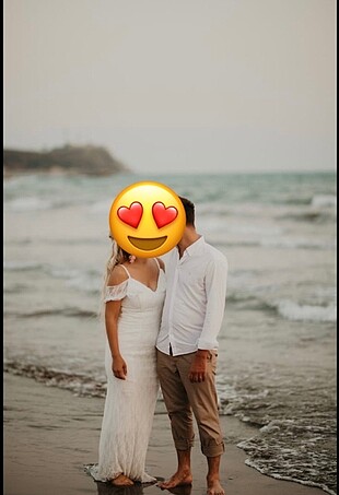 Dış çekim elbisesi