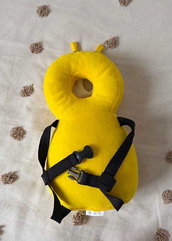 Sarı Arı Desenli Bebek kafa koruma Yastığı - Görsel 2