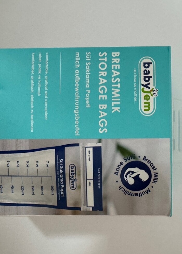 Süt saklama poşeti - Görsel 2