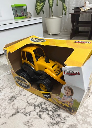Pilsan Sarı Oyuncak Traktör