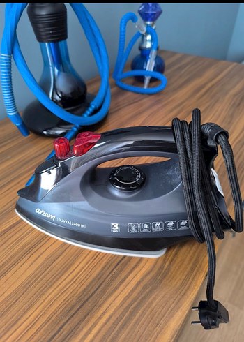 Beden Siyah Kumaş Ütü 2400W