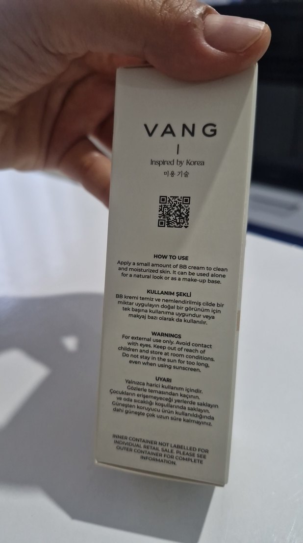 VANG Hafif Tonlu BB Krem SPF30+ 40ml - Görsel 2