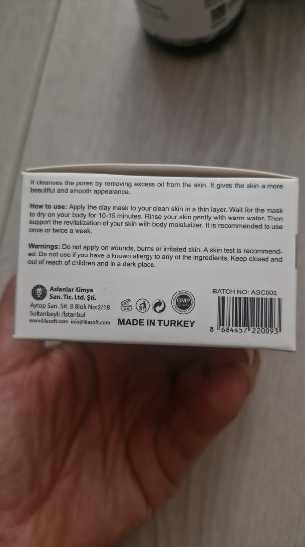 Lila Cilt Aydınlatıcı Kil Maskesi - Görsel 2