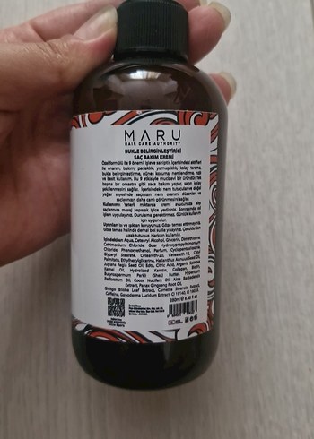 MARU P9 Saç Bakım Kremi 250ml - Görsel 2
