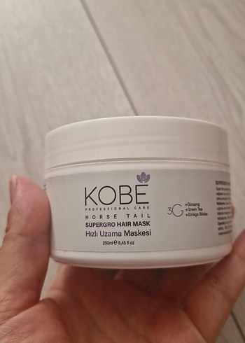 Kobe Supergro Hızlı Uzama Saç Maskesi 250ml