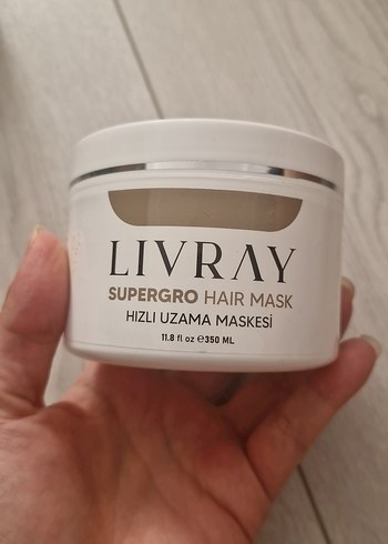 Livray Supergro Hızlı Uzama Saç Maskesi 350 ml