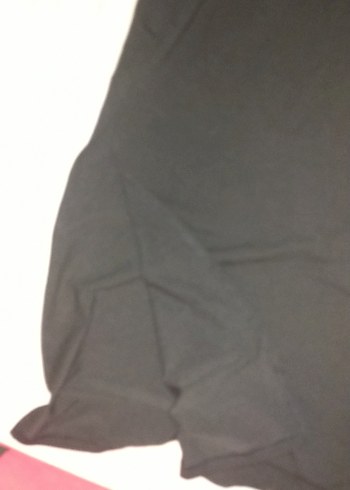 xs Beden siyah Renk Siyah Drapeli Uzun Kadın Elbise