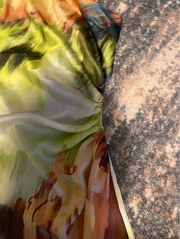 Zara Saten elbise