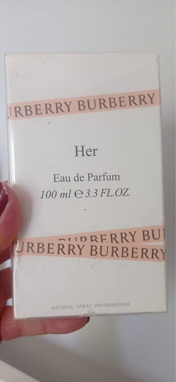 Burberry Burberry her parfüm sıfır