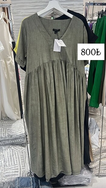 m Beden camel Renk COS Yazlık Elbise