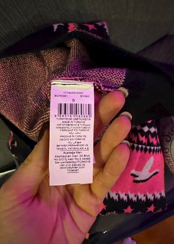 Beymen Club Pembe Desenli Kadın Triko Kazak