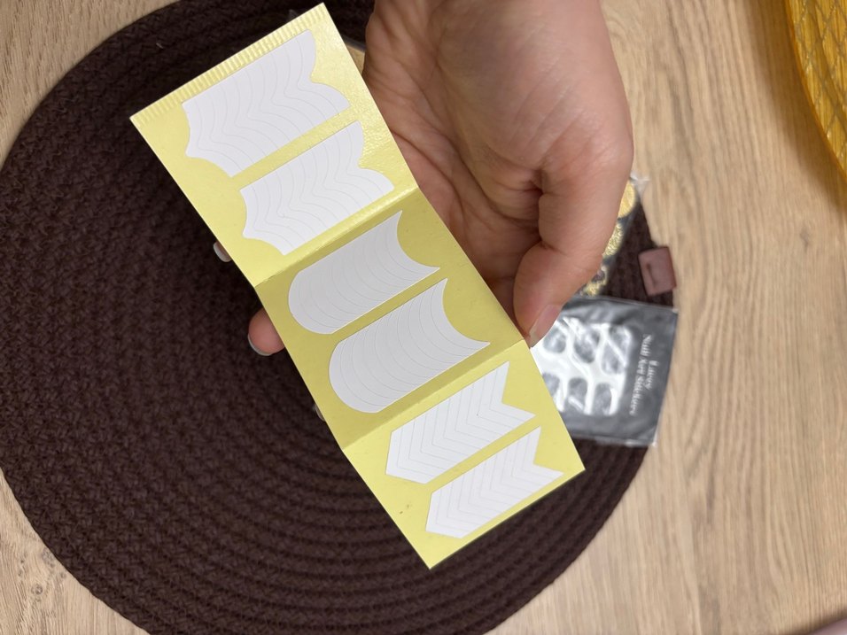 3 lü törpü set,tırnak stickers,şekilli band - Görsel 4