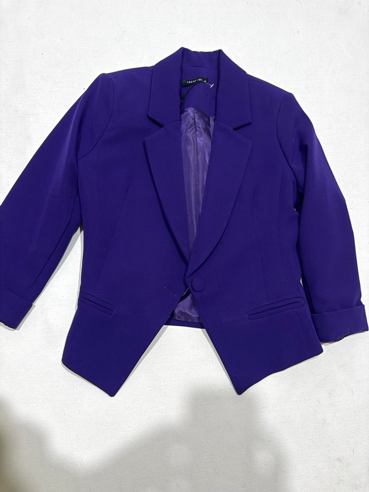 Mor Blazer - Görsel 3