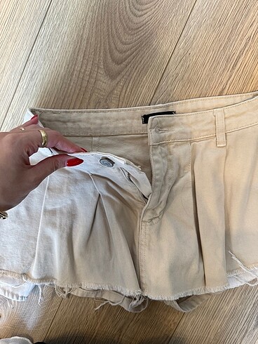 34 Beden ten rengi Renk Trendyol şort etek