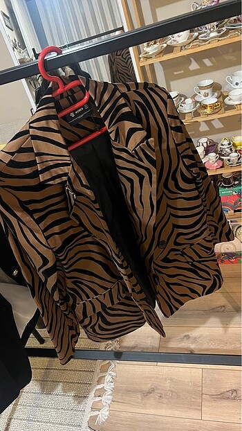 Desenli blazer