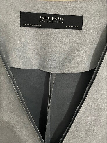 xs Beden Zara kaşe ceket