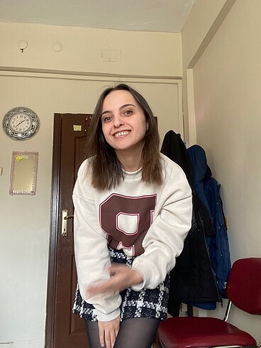 34 Beden siyah Renk Koton şort etek