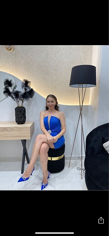 Carmen kısa elbise