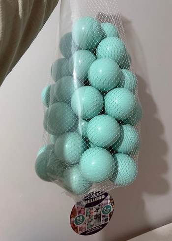 Wellgro Pastel Turkuaz Oyun Topları - Görsel 2