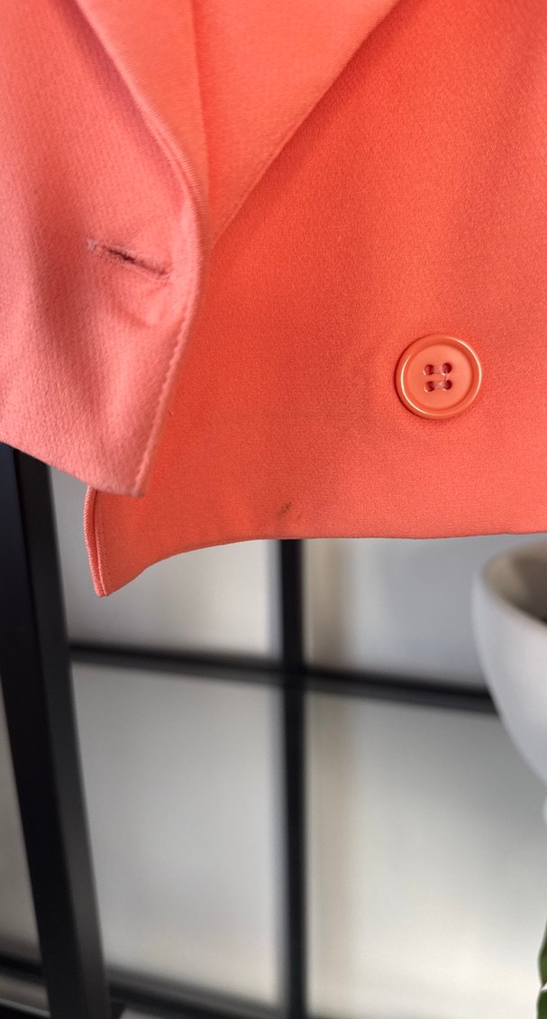 Pembe Mini Kadın Blazer Ceket - Görsel 3