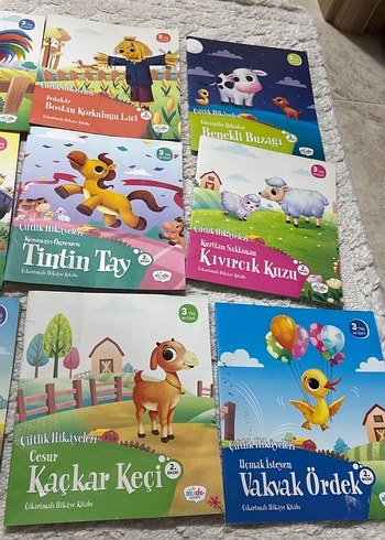 Çocuklar için Eğitici Hikaye Kitapları Seti - Görsel 4