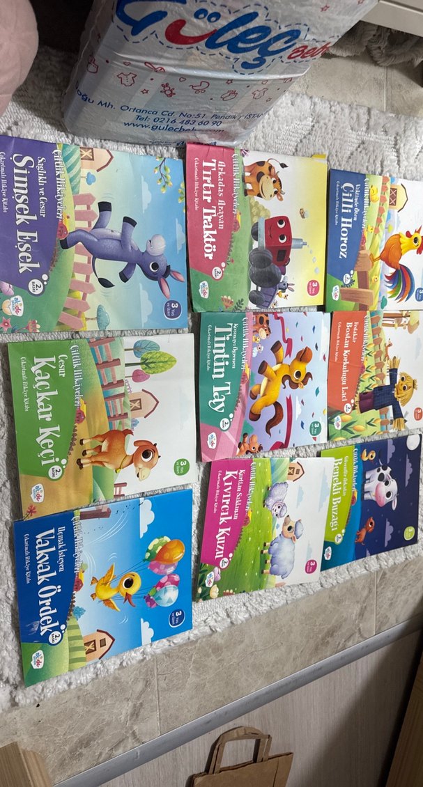 Çocuklar için Eğitici Hikaye Kitapları Seti - Görsel 2