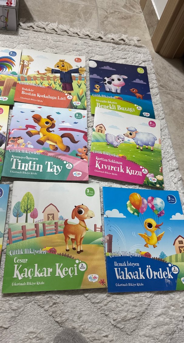 Çocuklar için Eğitici Hikaye Kitapları Seti - Görsel 4