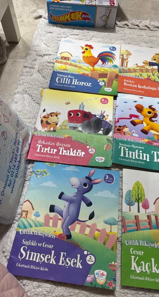 Çocuklar için Eğitici Hikaye Kitapları Seti - Görsel 3