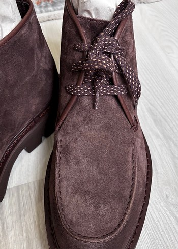 Kahverengi Süet Erkek Bot - Görsel 5