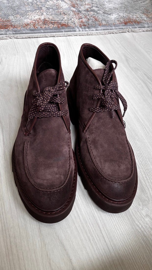 Kahverengi Süet Erkek Bot - Görsel 2