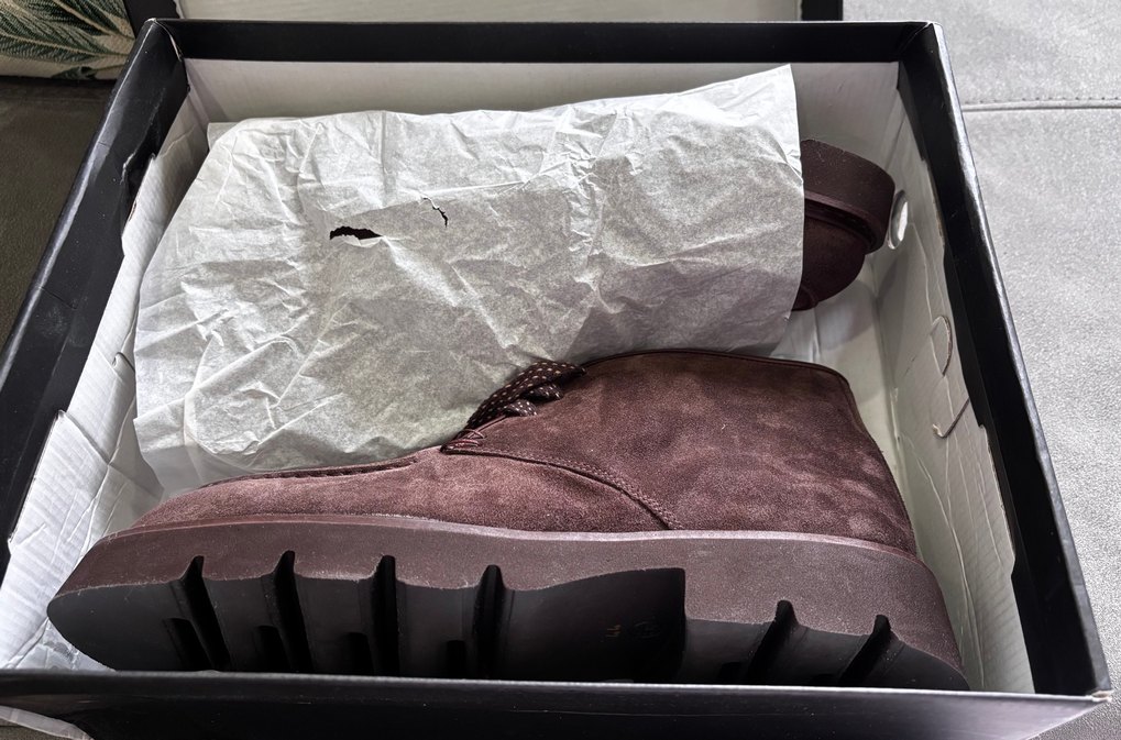 Kahverengi Süet Erkek Bot - Görsel 3