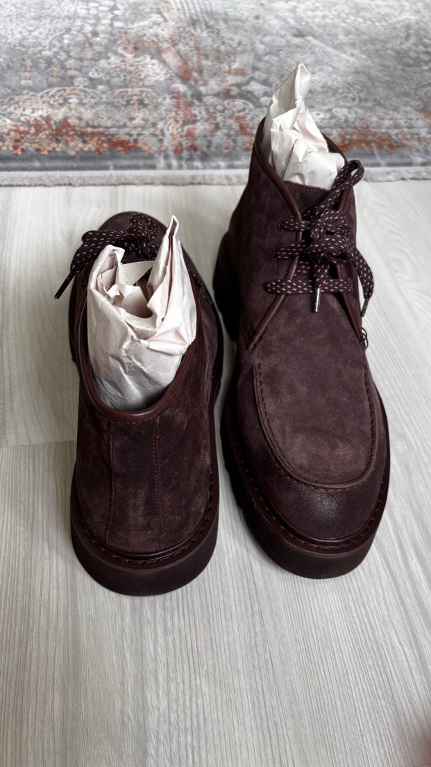 Kahverengi Süet Erkek Bot - Görsel 4