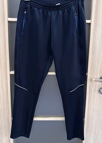 Erkek Mavi Spor Rahat Fermuarlı Eşofman - Görsel 4