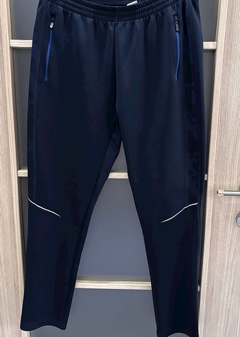 Erkek Mavi Spor Rahat Fermuarlı Eşofman - Görsel 3