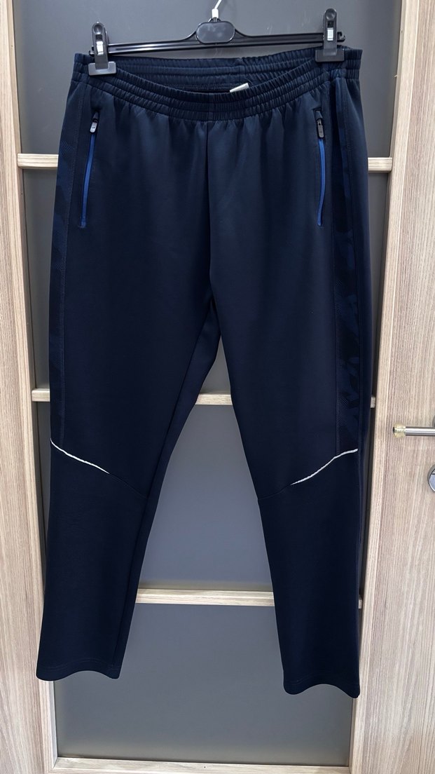 Erkek Mavi Spor Rahat Fermuarlı Eşofman - Görsel 3