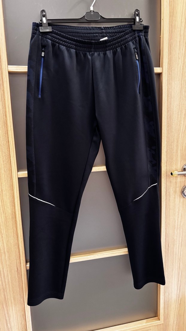 Erkek Mavi Spor Rahat Fermuarlı Eşofman - Görsel 2