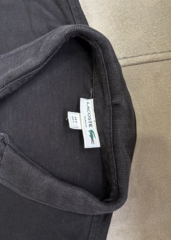 Lacoste Siyah Kısa Kollu Polo Tişört - Görsel 7