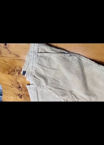 Fitilli Zara pantolon açık renkli satıldı - Görsel 7