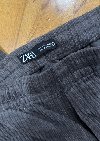 Fitilli Zara pantolon açık renkli satıldı - Görsel 6