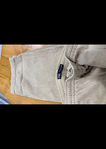 Fitilli Zara pantolon açık renkli satıldı - Görsel 10