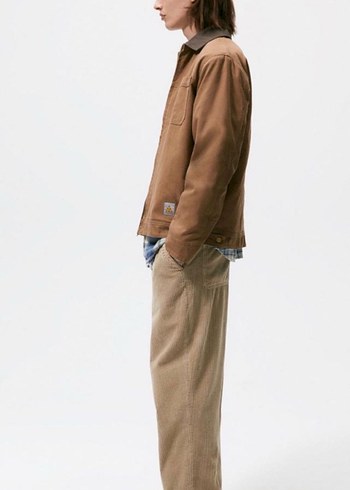 Fitilli Zara pantolon açık renkli satıldı - Görsel 17